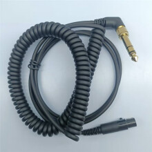 Spring Spiral Coiled Cable for DJ HDJ-X10 HDJ X10 Headphones Cables Replacement Cord
