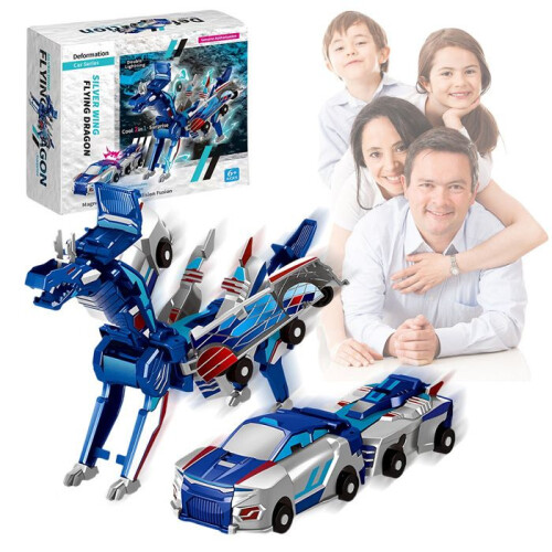 Voiture robot transformable, véhicule à déformation en forme de Pégase, robot combiné de type collision