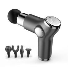 USB Mini Fascia Gun Electric Muscle Massager Portable Handheld Vibration Relaxation Device for Home Use