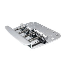 T Shape 4 String Bass Bridge 98x95MM 4 String Bass Guitar Bridge Musical for Precise Intonation and Enhanced Durability