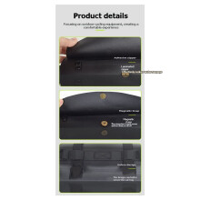 Bike Handlebar Bag 2L Waterproof Bicycle Handlebar Bag Small Bike Front Bike Storage Cylinder Bag with Shoulder Strap
