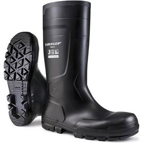 Dunlop Dunlop Work-It Black S5 Safety Wellington Boots 11