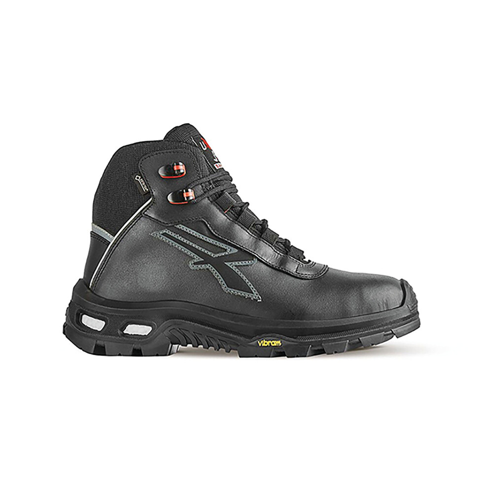 U.power Legend High Cut Safety S3 Aluminium Toe Cap Leather Upper Boot 1Pr Black 9 Uprl1e13409 8033546414668