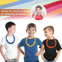 2025 Sensory Kids Chew Necklaces, 8 Pack for Boys and Girls to Chew, Suitable for People with Autism, ADHD