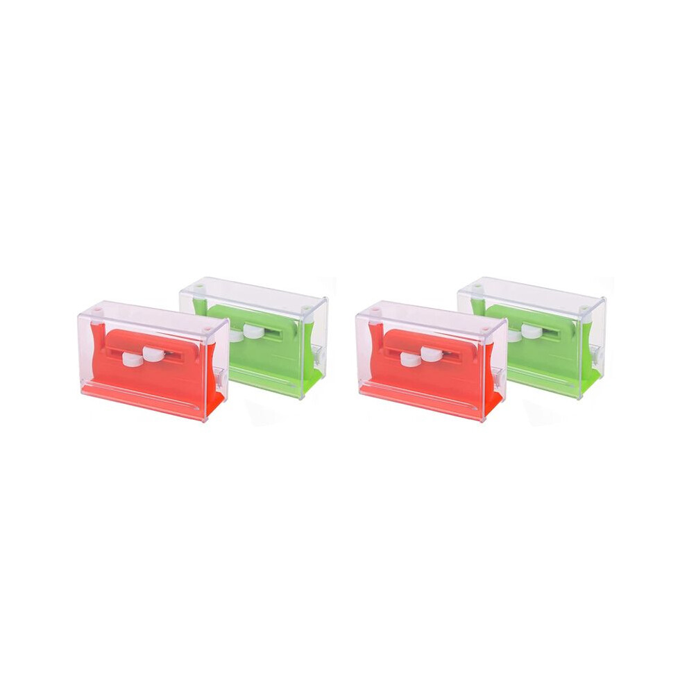 4Pcs Automatic Needle Threader,Sewing Tool Needle Threader,Automatic Needle Threaders For Hand Sewing (Green+Orange) 4712847503694