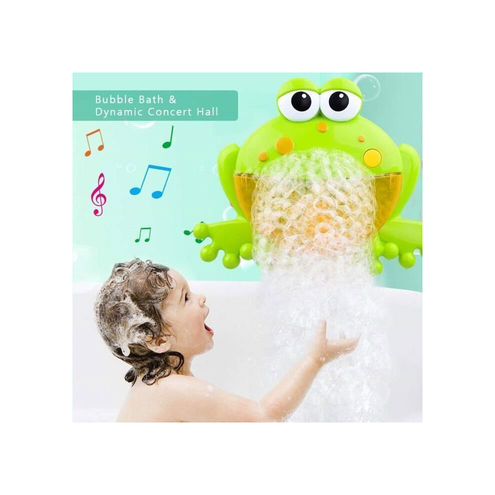 Kids Bubble Frog Bath Toy With 12 Nursery Rhymes For Bath Time Fun And Playful Learning 4772340163610