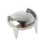200X copper 8mm Silver Round Cone rivet rivet punk decoration rivet rivet 1