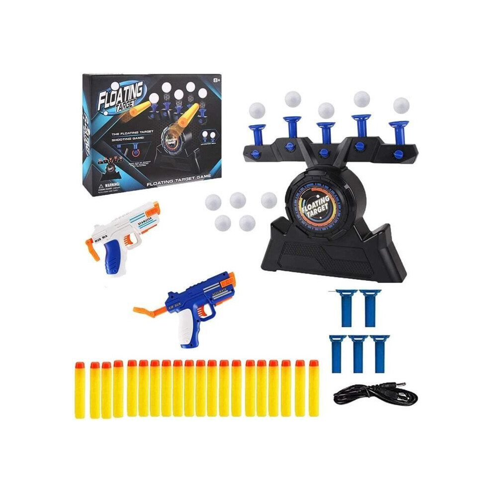 Floating Ball Shooting Game Set Foam Target Safe Durable for Kids Ages 3 and Up Indoor Play Fun