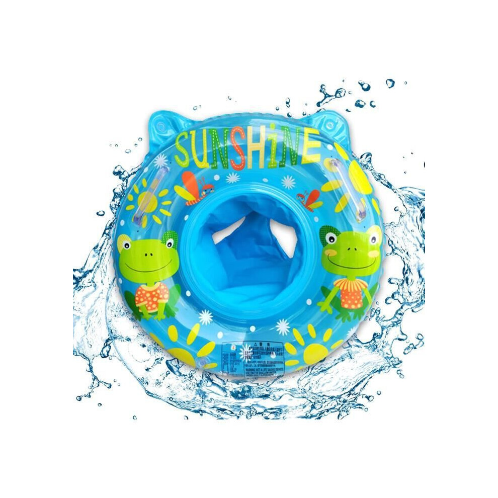 Inflatable Baby Swimming Ring With Seat For Babies And Toddlers 6 To 36 Months, Safe Float Ring For Pool Use 8033672339163