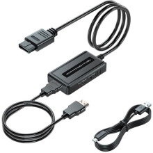 HDMI Adapter for Nintendo N64, Supports 1080P HD, Includes Cables, Plug and Play, Compact Design