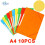 Oxford Cardboard Folder, Assorted Colours, A4 File Pocket for Documents and Paper Storage 1