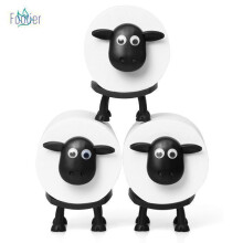 Set of 3 Sheep-Shaped Toilet Paper Roll Holders for 42 mm Rolls, Funny Bathroom Decor