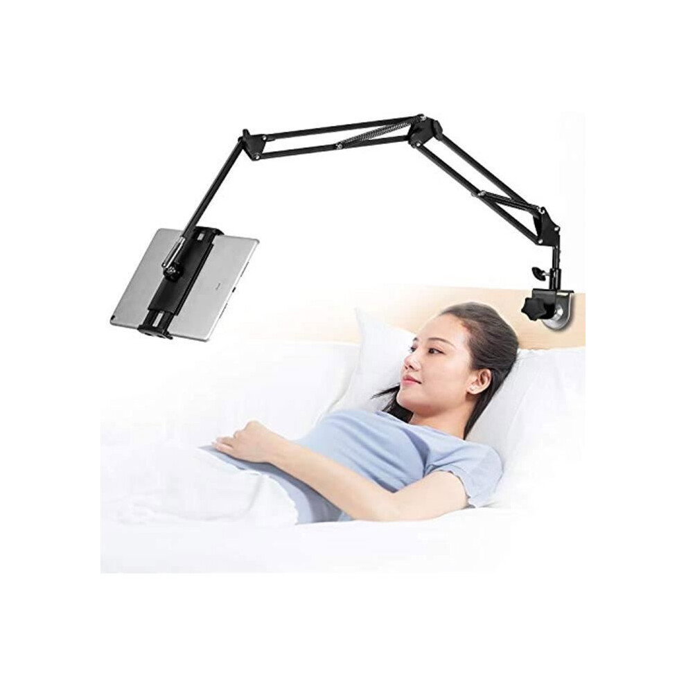 360 Degree Rotating Tablet Stand With Stable Aluminum Arm For 4.5 To 12.9 Inch Tablets And Ipad 301337118599