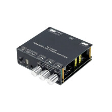 XY-T4001P TPA3223 Mono 400W Digital Amplifier Board Module 12-42V AUX USB APP Control Low Treble with Shell