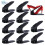 10 Adjustable Shoe Stands, Stackable Shoe Organizers, Space Saving Shoe Rack for Closet and Home 1