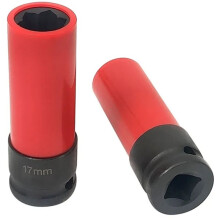 Dadi Antifurto da 17 mm, Motivo Floreale di S, Bussola di Protezione per Pneumatici, Chiave A Brugola, Attrezzo Speciale