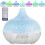 550ml Ultrasonic Essential Oil Diffuser Humidifier Electric Aromatherapy with Remote Control 1