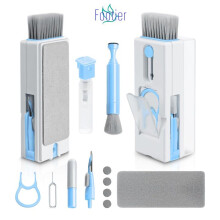 11 in 1 Multifunction Keyboard Cleaning Kit, PC Keyboard Cleaner Brush Tool, for Tablet, Laptop, and Electronics