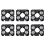 6X 4 Array IR Led Spot Light Infrared 4x IR LED Board for CCTV Cameras Night Vision (52mm Diameter) 1