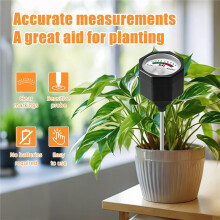 Bodem-PH-Meter, Geen Batterijen Nodig. Gevoelige PH-Meter voor Tuin, Potplanten, Moestuin en Boomgaard.