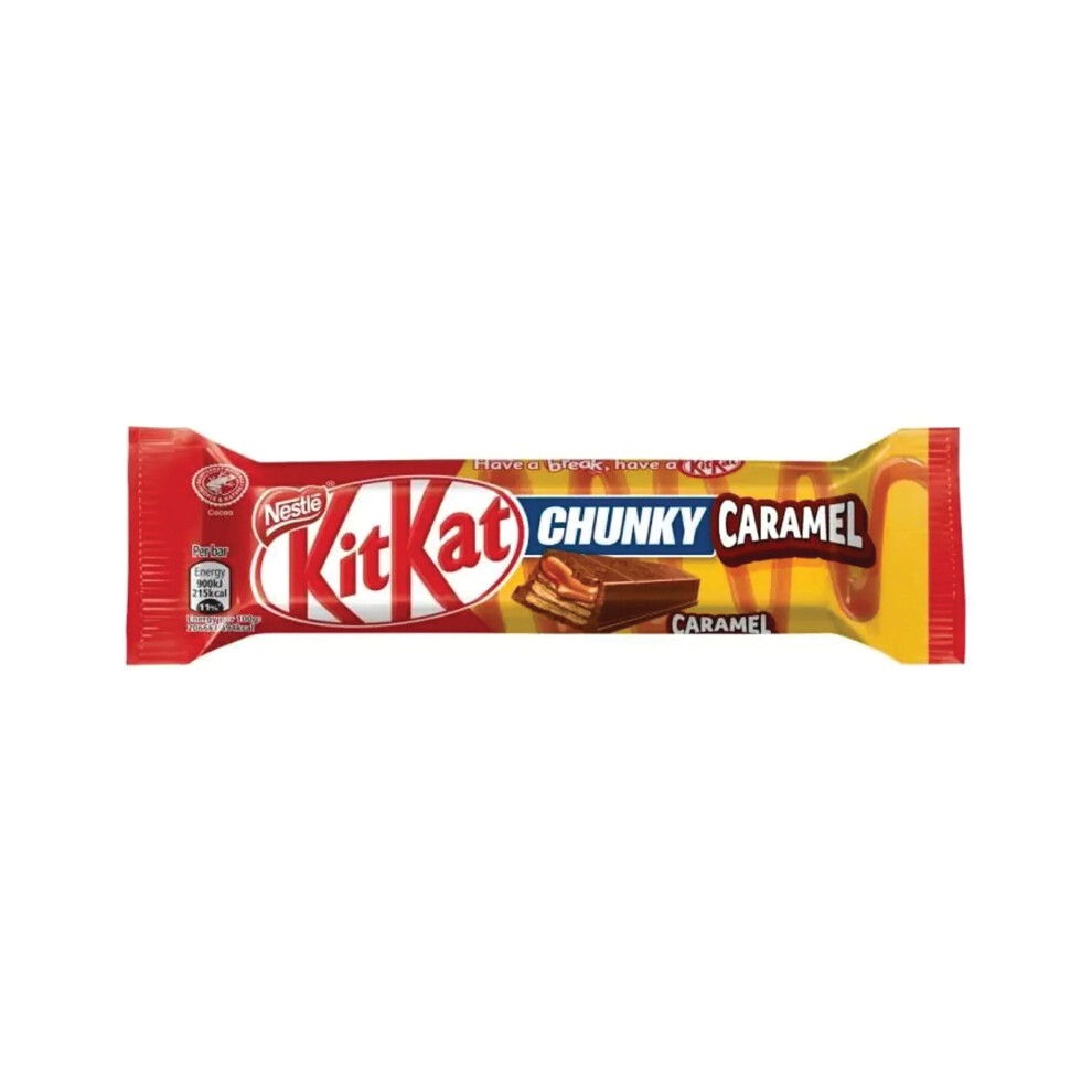 Nestle Kitkat Chunky Caramel Chocolate 40G (Pack Of 24) 12627471