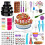 341-Piece Cake Decorating Kit, Non-Slip Baking Tools Set for Beginners, Pastry Supplies 1