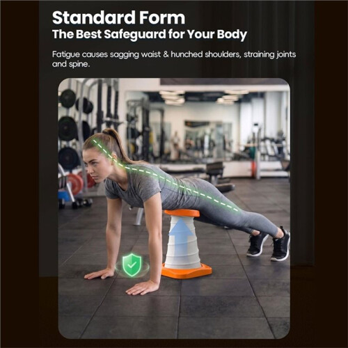 Push  Trainer for Beginners with Waist & Core Support, Assisted Push  Helper for Home Chest Workout 1