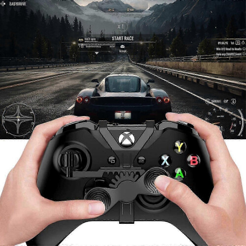 2025 Mini Steering Wheel for Xbox One Controller, Gaming Racing Wheel Simulation Driver Controller Add-on Replacement Accessories for Xbox One