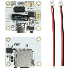 3.7-5V 4 Ω 5W DIY Mono Amplifier Module with Real- Tuning TWS Stepless Adjustment Type C Interface