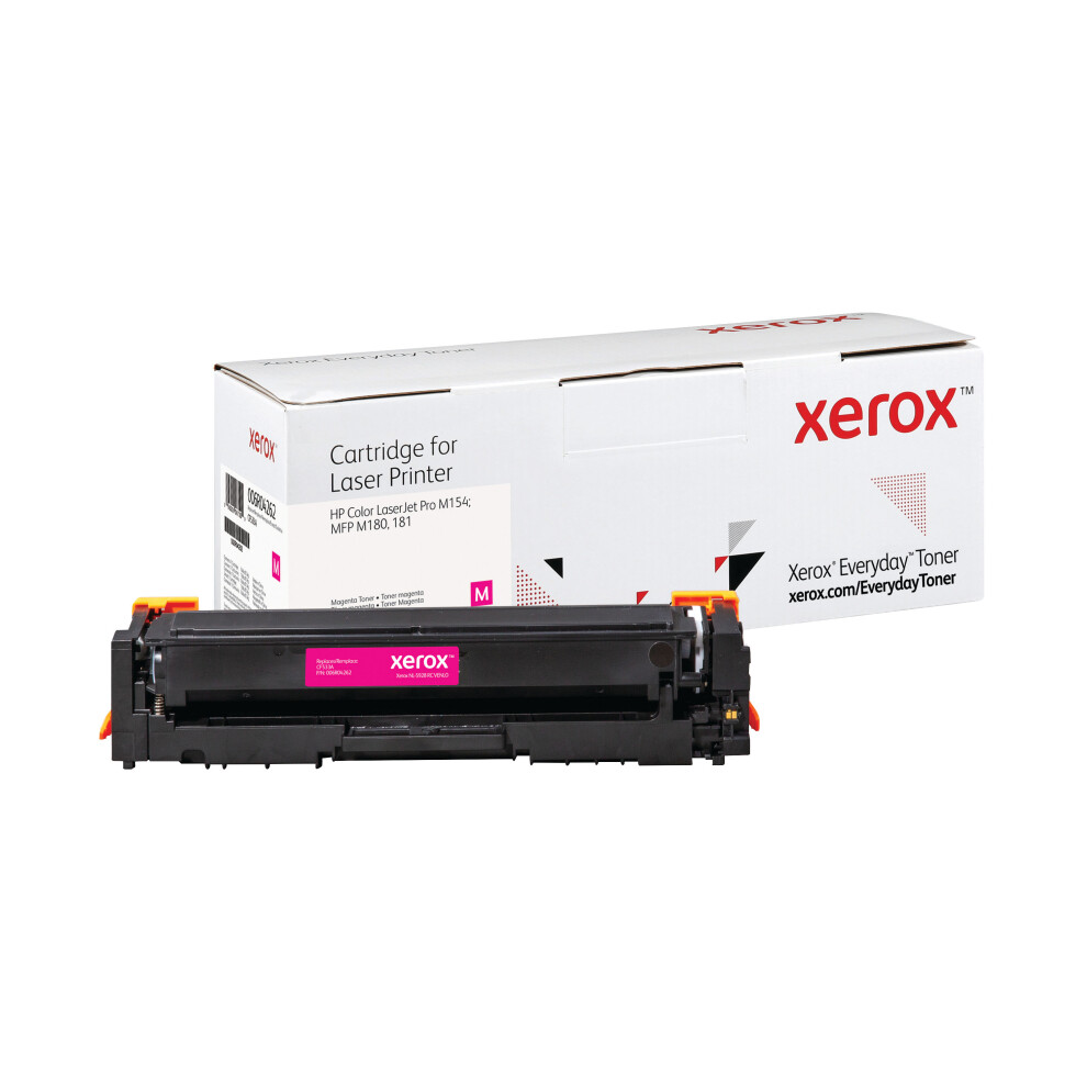 Xerox Everyday Replacement Toner Cartridge Magenta For Hp Cf533a 006R04262 Pink 095205067200