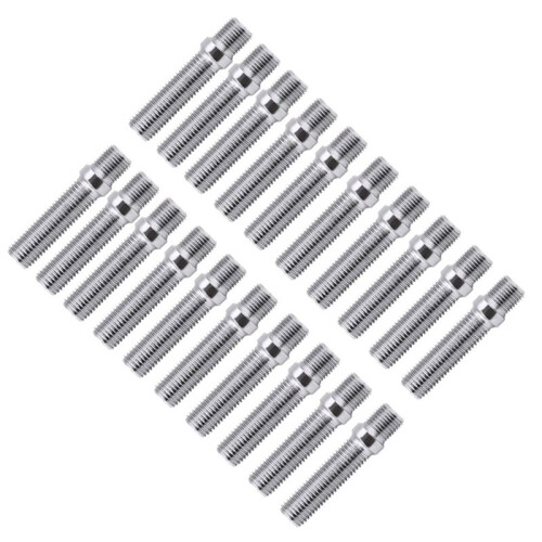 20pcs 50mm Extended Wheels Stud Conversion 12x1.5 Screw Adapter for  A4 1998‑2008 2