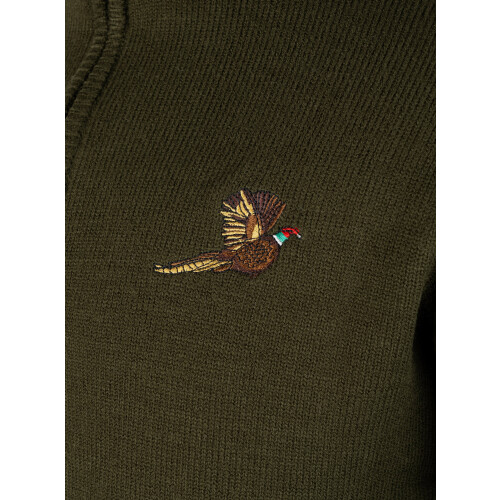 JACK PYKE JACK PYKE Pheasant Men’s Jumpers Olive Green Small 1