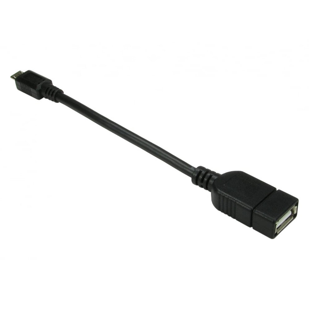 Cms Cables Usb 2.0 Micro B (M) To Type A (F) Otg Cable 5055781233593