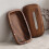 Walnut Wood Tissue Box Cover Holder, Modern Rectangular Design with Removable Lid, Minimalist Home Decor 6