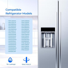 Filtre à Eau de Rechange PurePour PWF-1 (FPPWFU01), Compatible avec les Modèles pour GRFC2353AD, GRFC2353AF, GRFN2853AF et GRFS2853AD