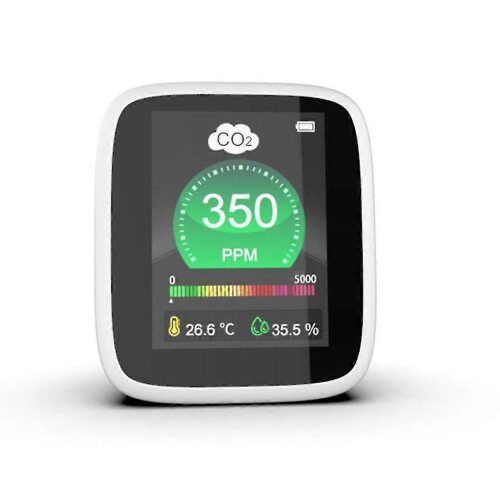 Alarm Function Co2 Sensor 400-5000ppm Co2 Meters Indoor Co2 Monitor