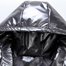 (S, Grey) Sliktaa Unisex Shiny Waterproof Sleeveless Jacket Lightweight Puffer Vest