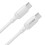 60W Silicone USB To USB C Charging Cable Fast Charge-White 1
