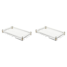 2X Transparent Akrylfodral för ESP32-S3 Development Board ESP32 5-Tums 800x480 Display Akrylfodral (Inget ESP32-Kort)