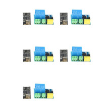 5X ESP8266 ESP-01S Relay Module WIFI Socket Wireless WIFI Module ESP-01S