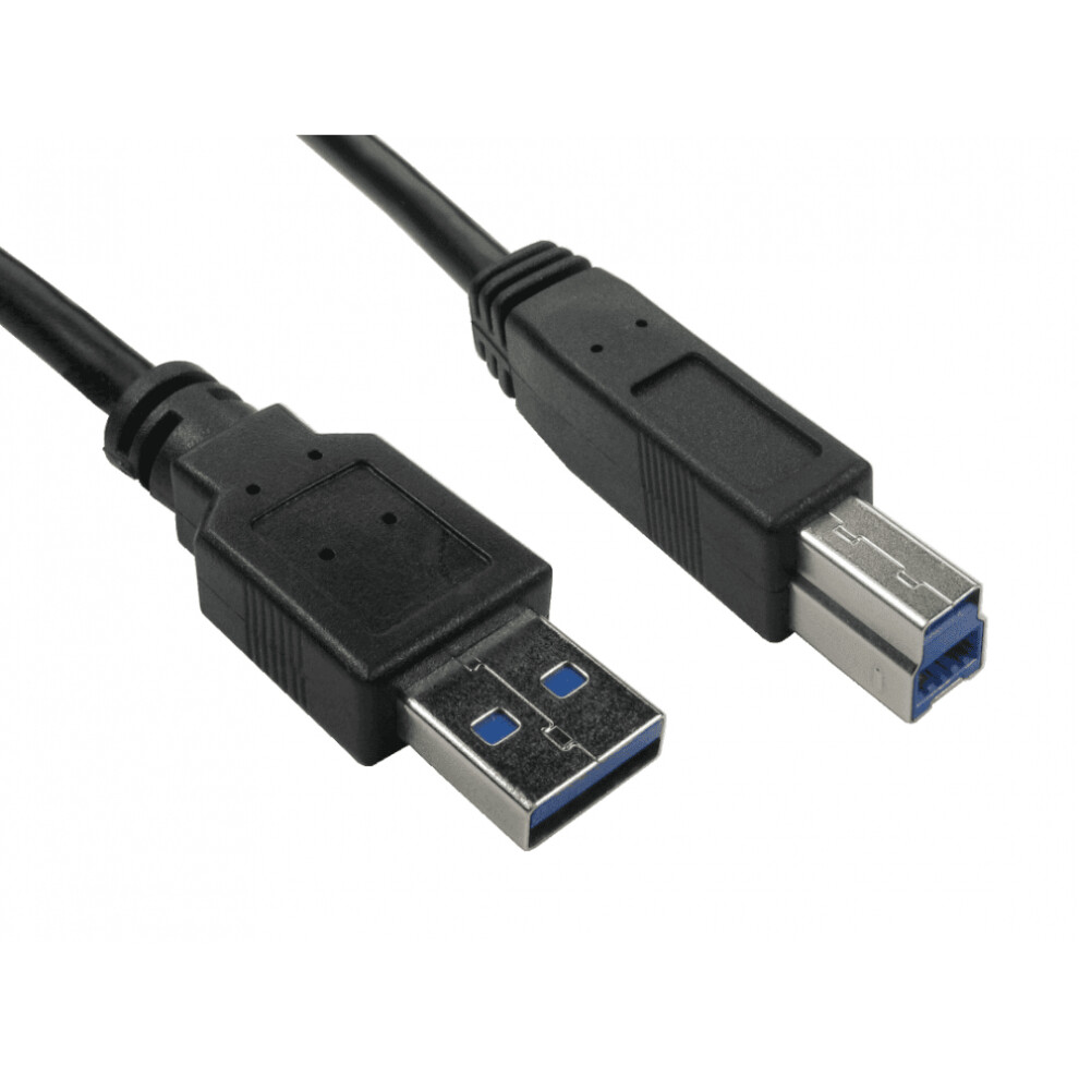 Cdl 3Mtr Usb 3.0 A M - B M Blk 5055781245558