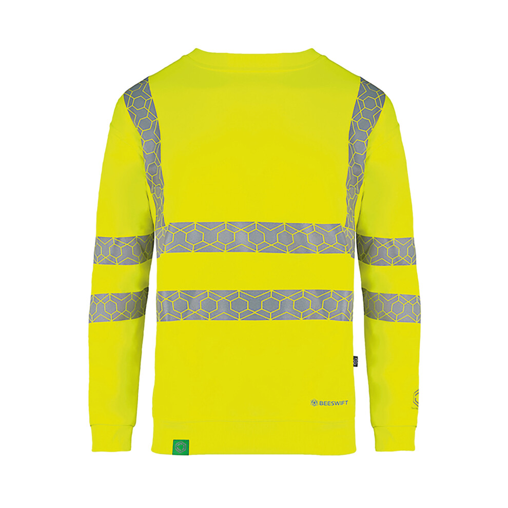 Beeswift Envirowear High Visibility Sweatshirt Saturn Yellow 4XL Ewcsssy4xl 5030566401145