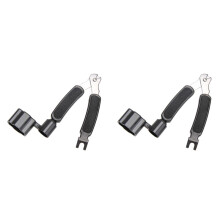 2X Integrerad Brostiftsavdragare för Akustiska Instrument Pro Winder String Winder & Cutter Gitarr Banjo Mandolin Tool