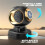Automatic Bubble Machine Bubble Blowing Toy with Lights Electric Rotatable Bubble Blower for Outdoor Party Wedding A 7