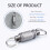 Titanium Quick Release Keychain,Detachable Key Ring Pull Apart Keychain,Key Holder Accessory for Bag/Purse/Belt 4