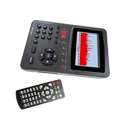 Localizador de Satélite Digital de 3,5 Polegadas DVB-S2/T2/CH Portátil Multifuncional para Teste de Sinal de Satélite HD 2026 2