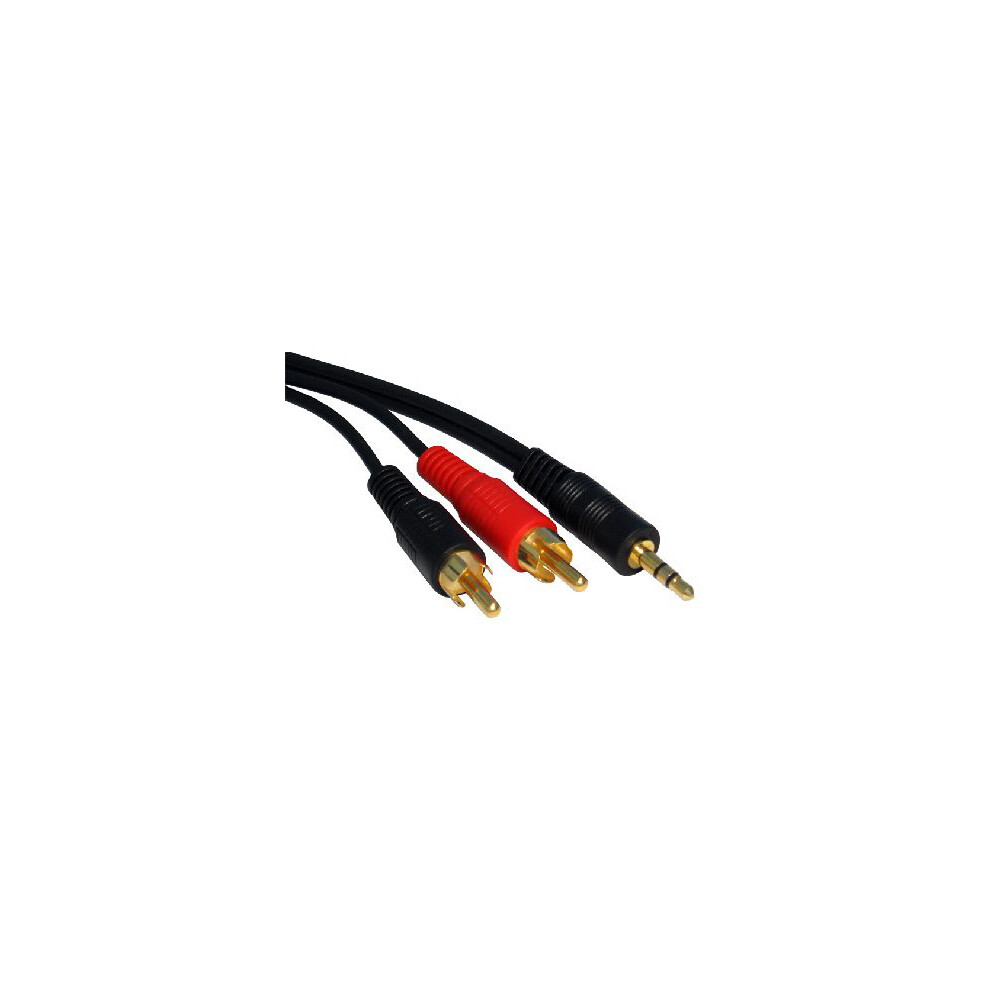 Cdl 5M 3.5Mm Stereo To 2 Rca Cable 5055781200892