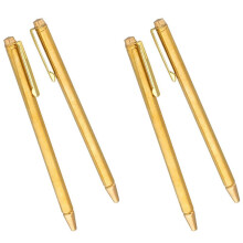 4PCS Dowsing Rods, Retractable Divining Rods, Portable Pen Shape L Rods, for Hunting Tools, Divining Water Etc.