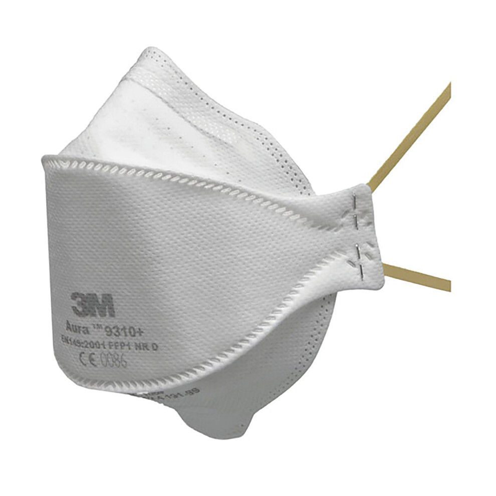 3M 9310+ Aura Ffp1 Fold Flat (Pack Of 20) 3M9310plus