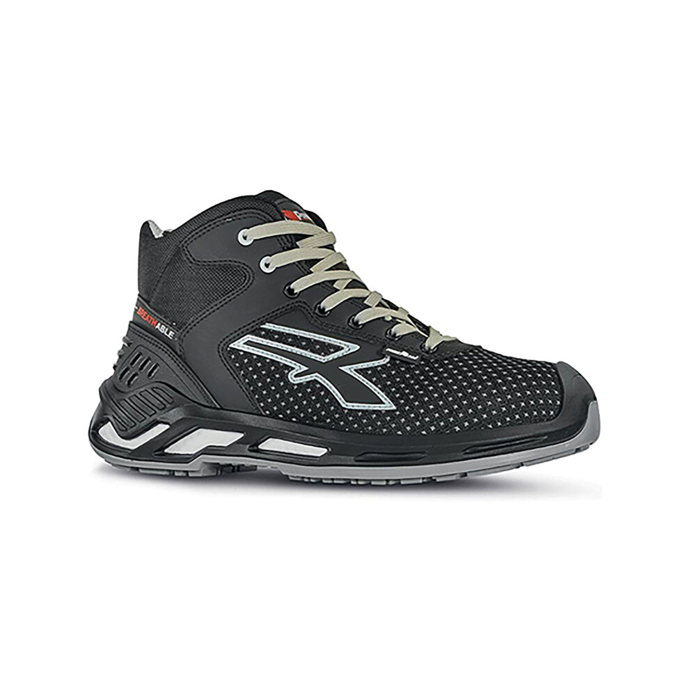 U.power Jacob Safety S3 Aluminium Toe Cap Boot 1Pr Black 12 Uprs1013412 8033546456255